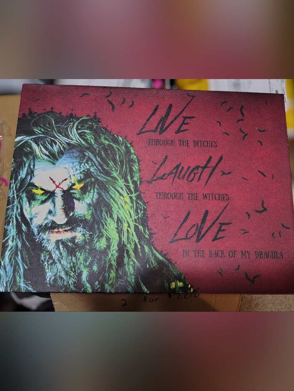 Rob Zombie "Dragula" Canvas